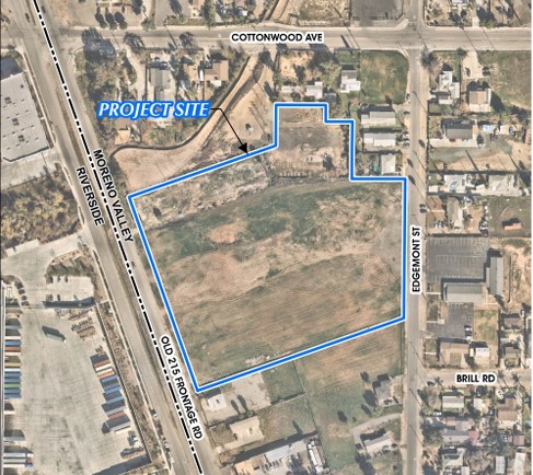 Cottonwood & Edgemont project map