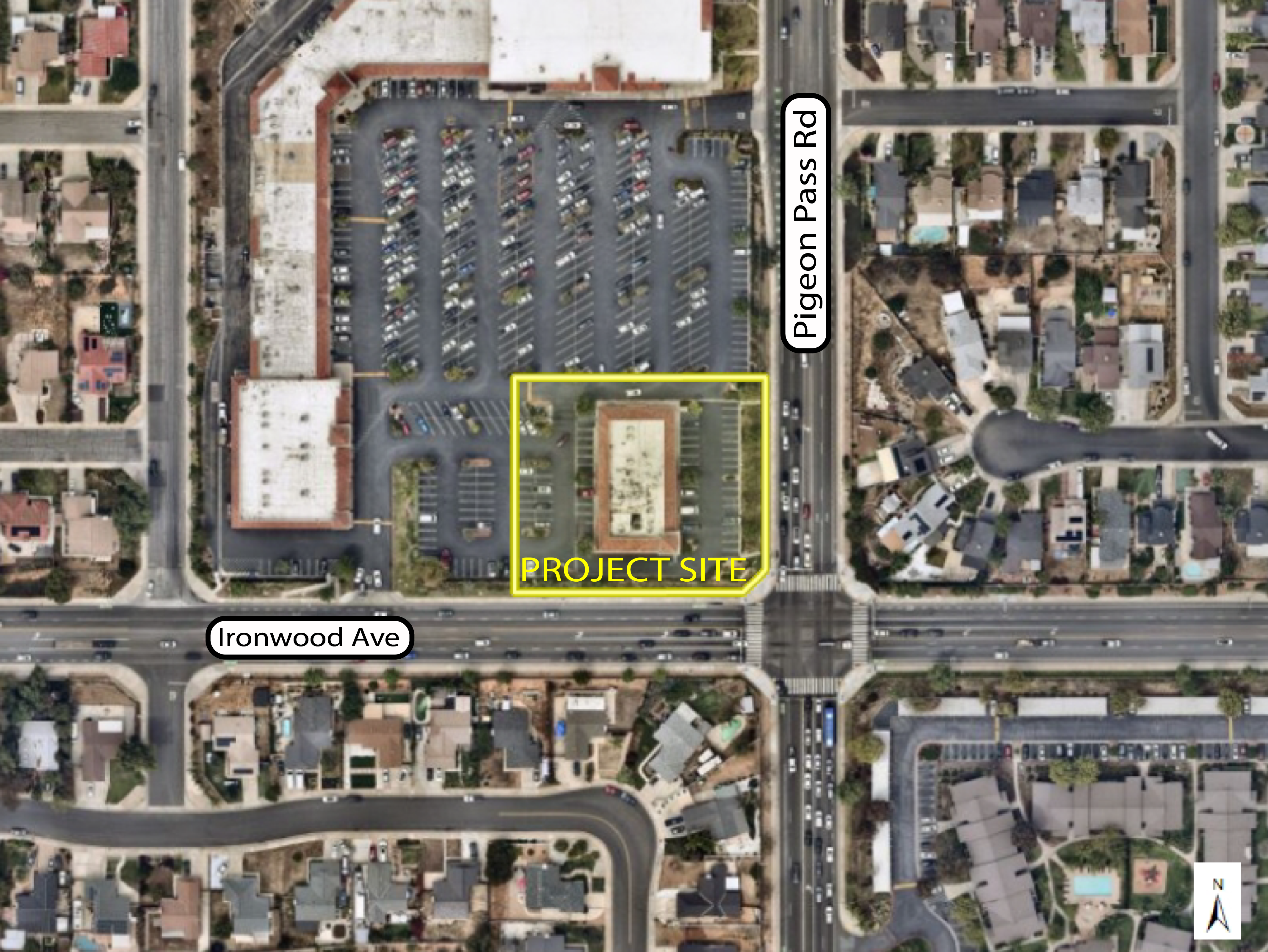 Projust map of proposed new mcdonalds site