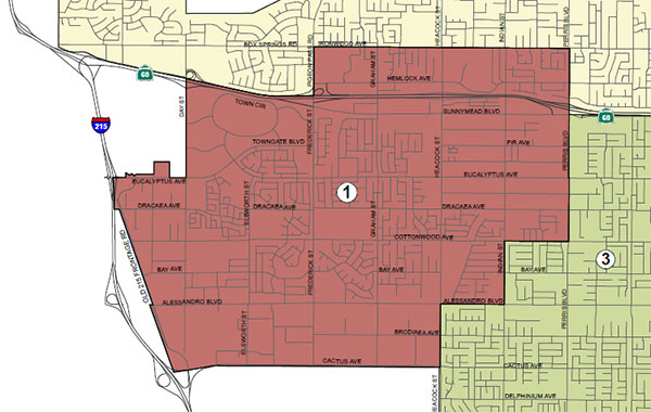 Map of District 1