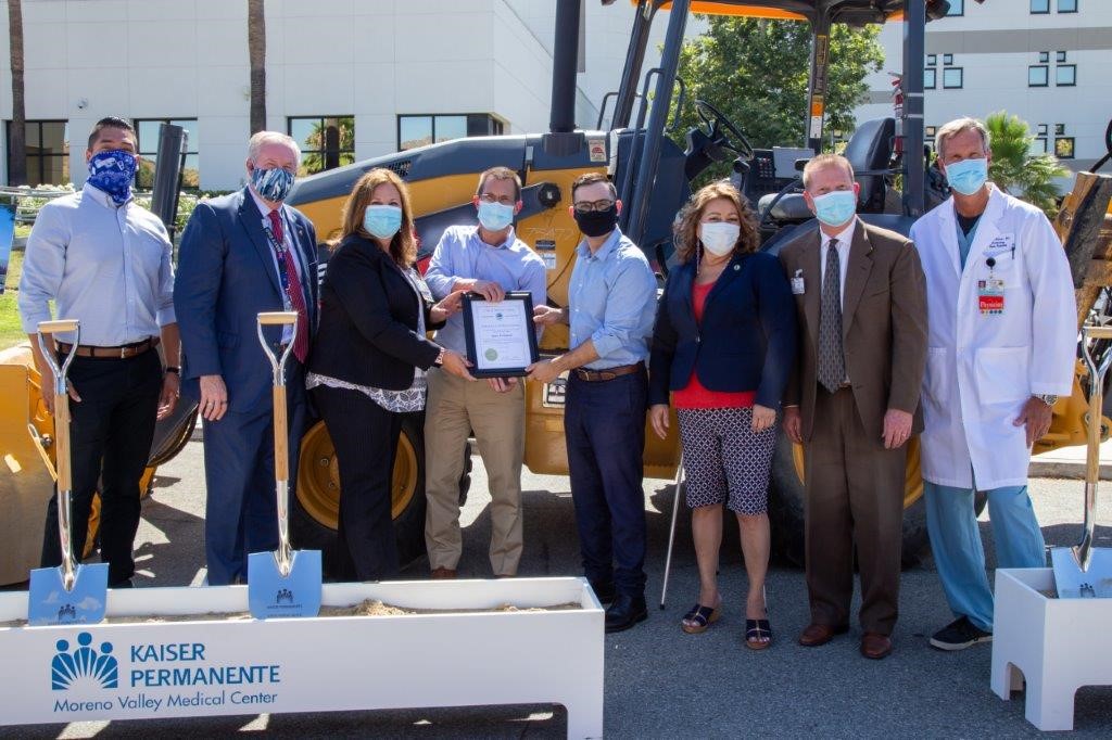 Kaiser project groundbreaking.