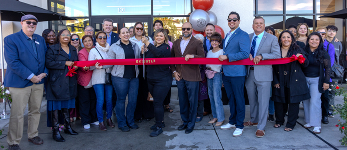 Chipotle ribbon cutting.